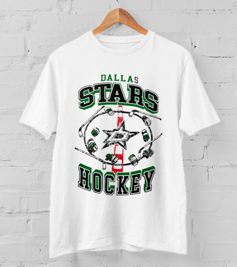 Dallas Stars Hockey Distressed NHL T-Shirt