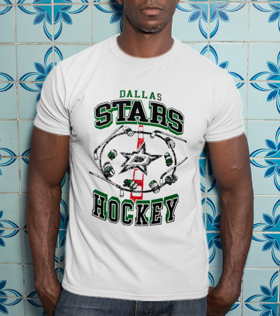 Dallas Stars Hockey Distressed NHL T-Shirt