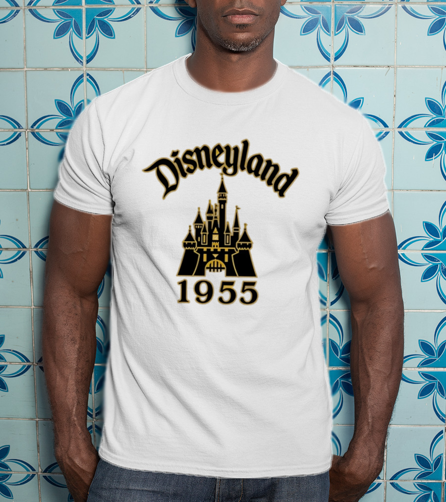 Disneyland 1955 Castle Walt Disney Classic Magic Kingdom T-Shirt