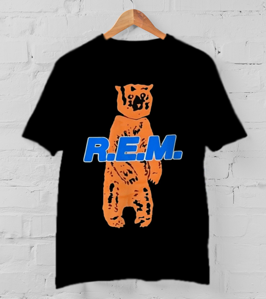 R.E.M. Bear Alternative Rock Band T-Shirt
