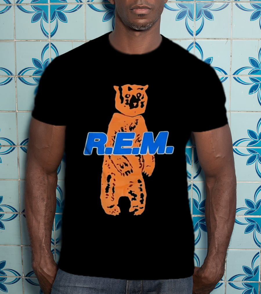 R.E.M. Bear Alternative Rock Band T-Shirt