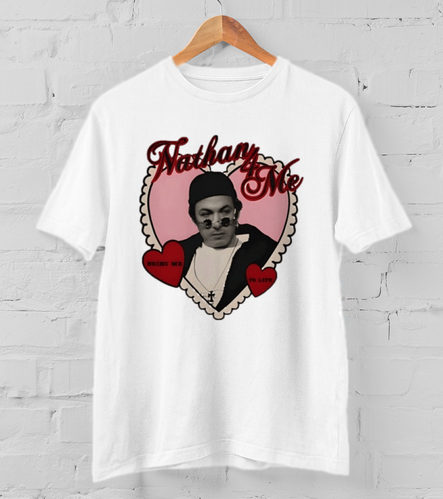 Nathan 4 Me Bring Me To Life Heart T-Shirt