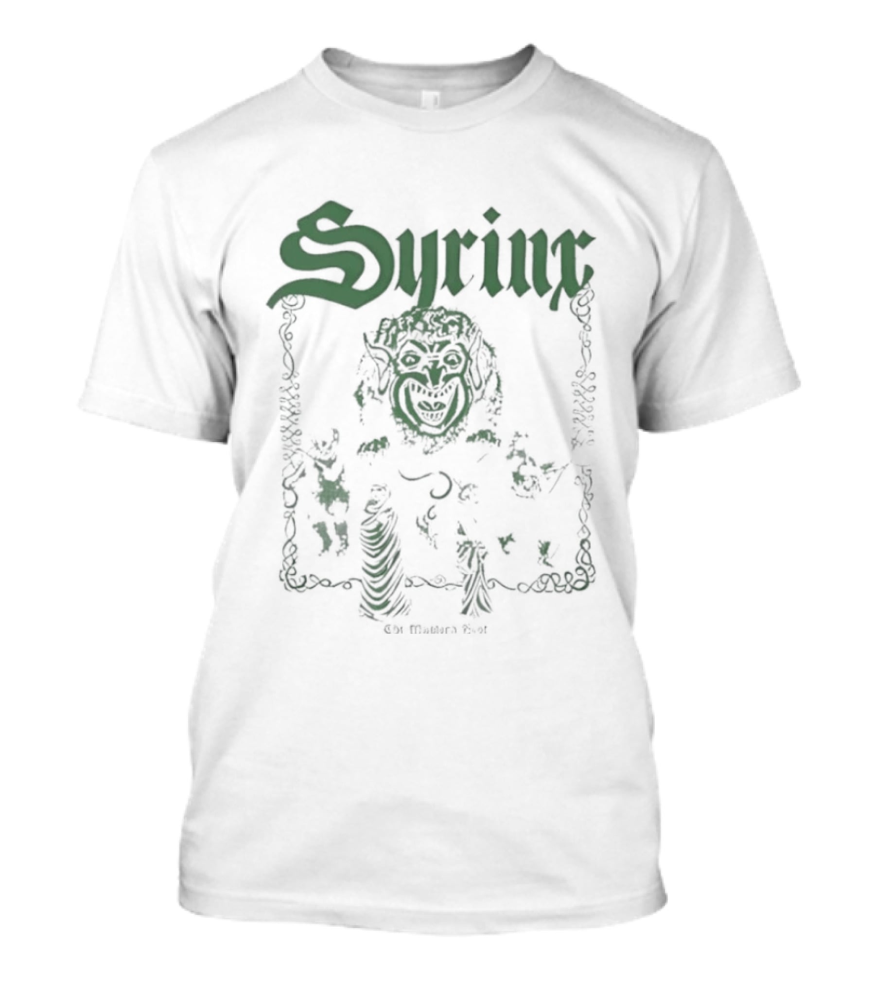 Syrinx The Master's Host Rush 2112 Prog Rock Vintage Mythical T-Shirt