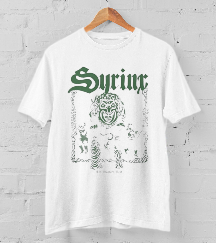 Syrinx The Master's Host Rush 2112 Prog Rock Vintage Mythical T-Shirt