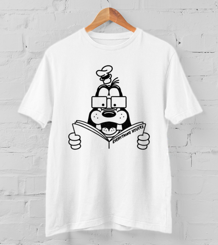 Pluto Hyucks Reading The Descendents T-Shirt