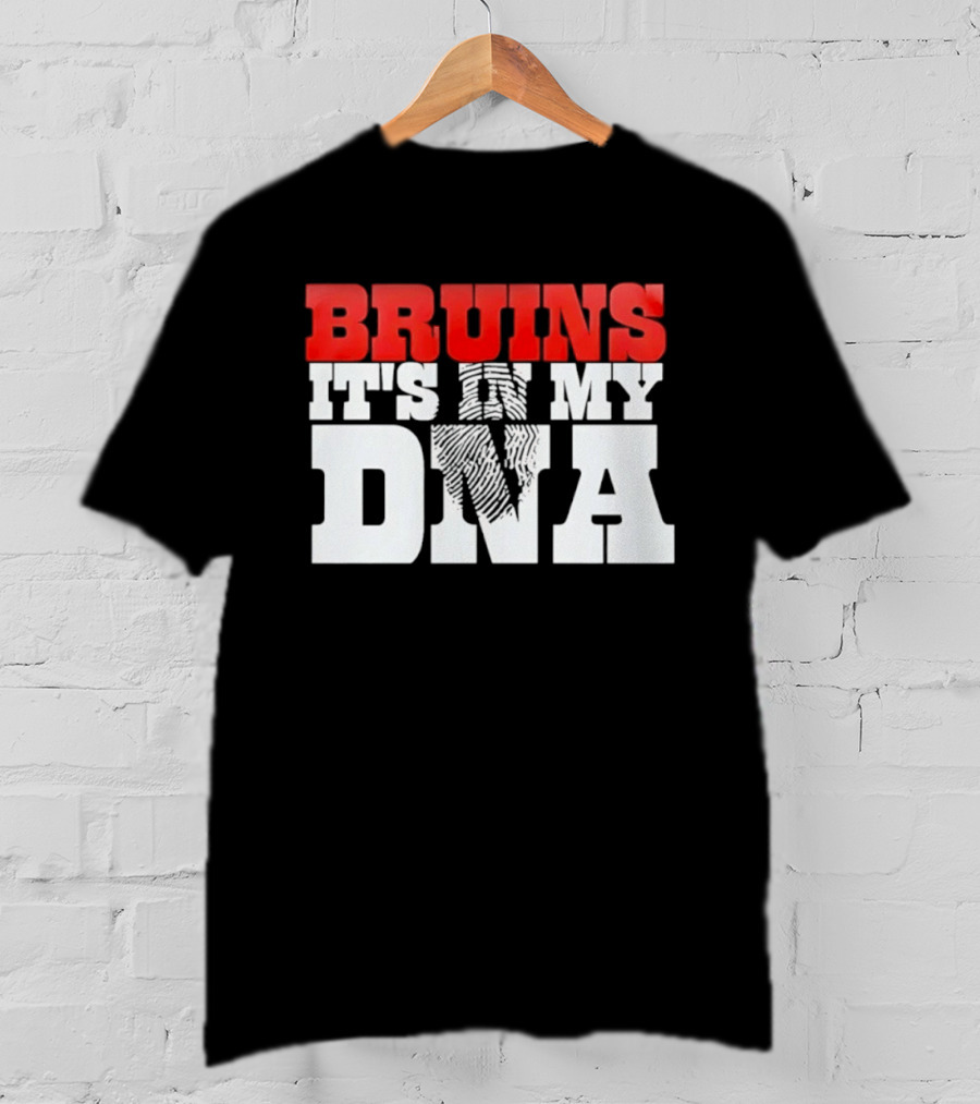 Bruins It's In My DNA NHL Hockey Fan Pride T-Shirt