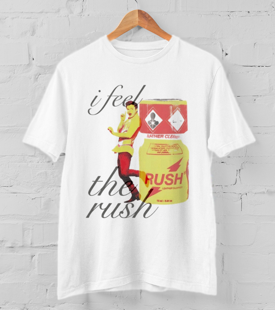 I Feel The Rush Leather Cleaner Chris Colfer T-Shirt