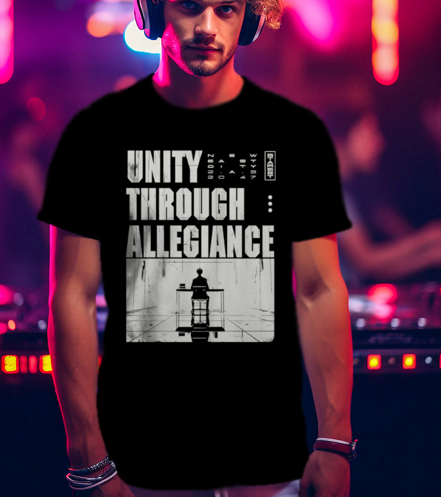 Unity Through Allegiance Neon Starset AIO T-Shirt