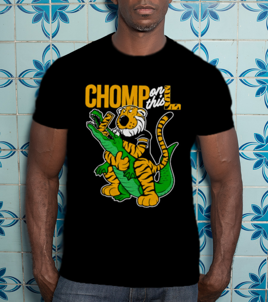 Chomp On This L Mizzou Tigers Beat Gators T-Shirt
