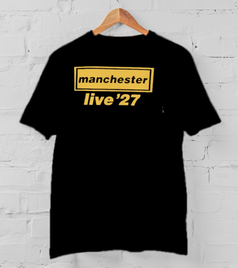 Oasis Manchester Live 27 Vintage Concert T-Shirt