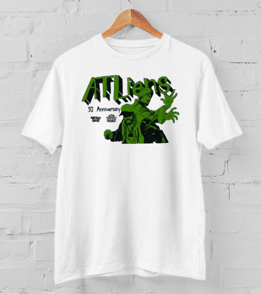Outkast ATLiens 30th Anniversary Portaely Coffee Hip Hop Legends 90s Rap T-Shirt