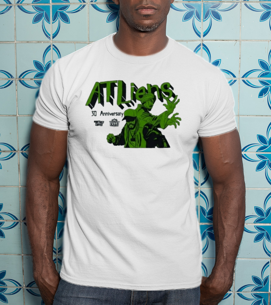 Outkast ATLiens 30th Anniversary Portaely Coffee Hip Hop Legends 90s Rap T-Shirt