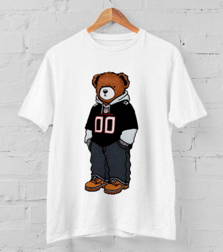 Pickles Bear 00 Jersey Houston Texans 2026 T-Shirt