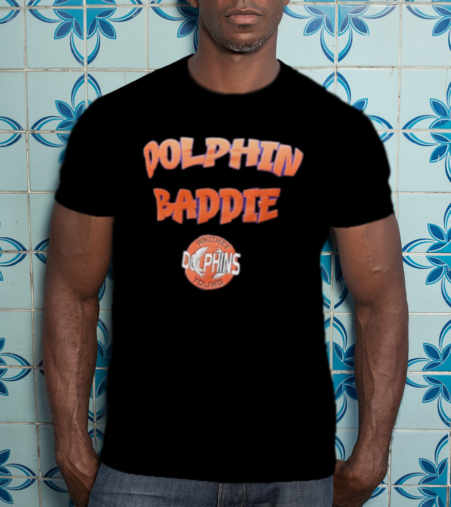 Miami Dolphins Dolphin Baddie Whitney Young T-Shirt