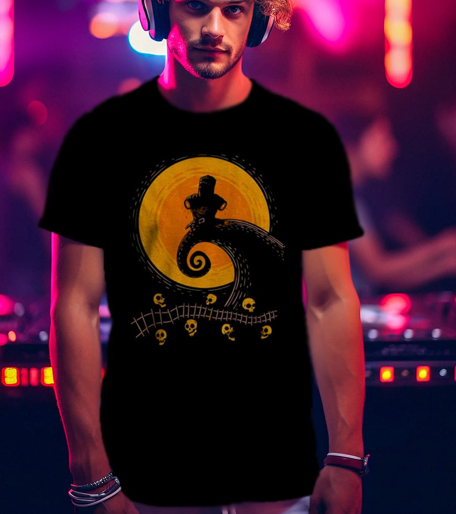 Monty Python And The Holy Grail Meets The Nightmare Before Christmas T-Shirt