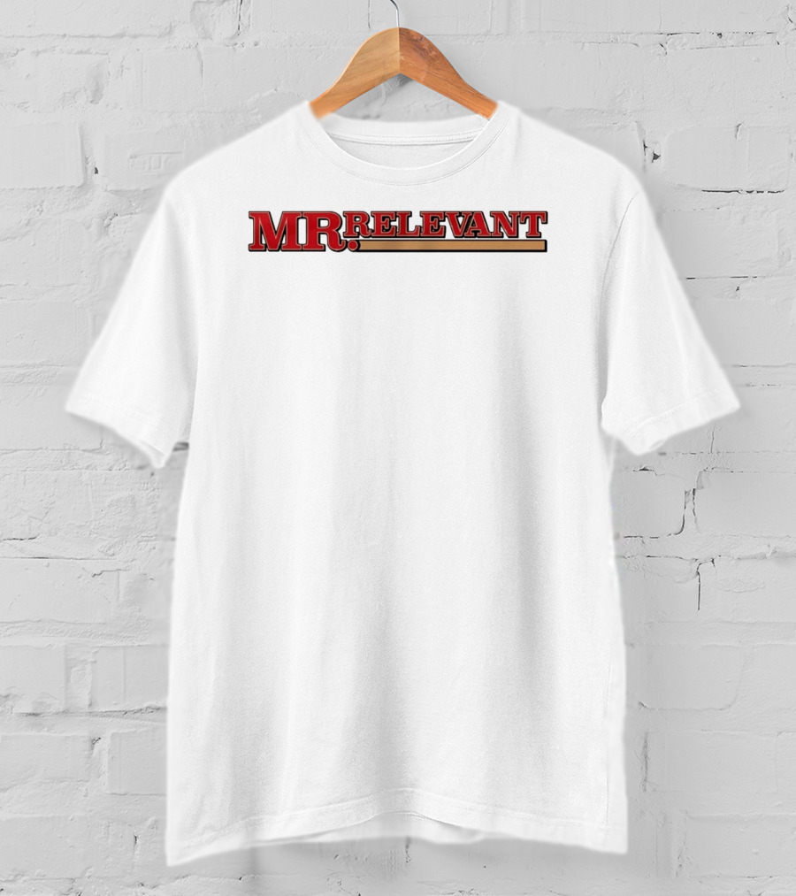Brock Purdy San Francisco 49ers MR Relevant 49ers Football Collection T-Shirt