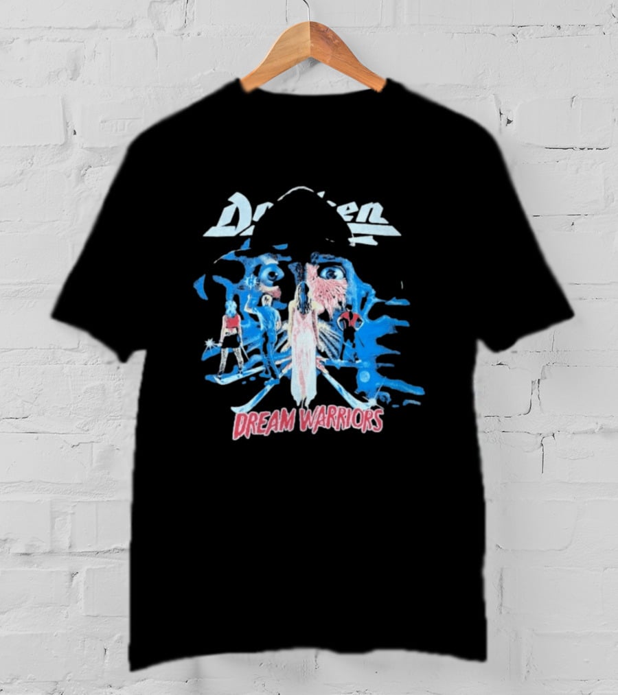 Dokken Dream Warriors A Nightmare On Elm Street Horror Music Collaboration T-Shirt