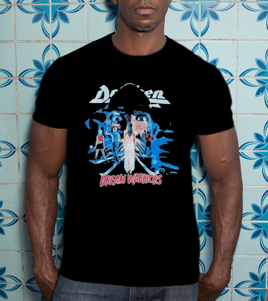 Dokken Dream Warriors A Nightmare On Elm Street Horror Music Collaboration T-Shirt