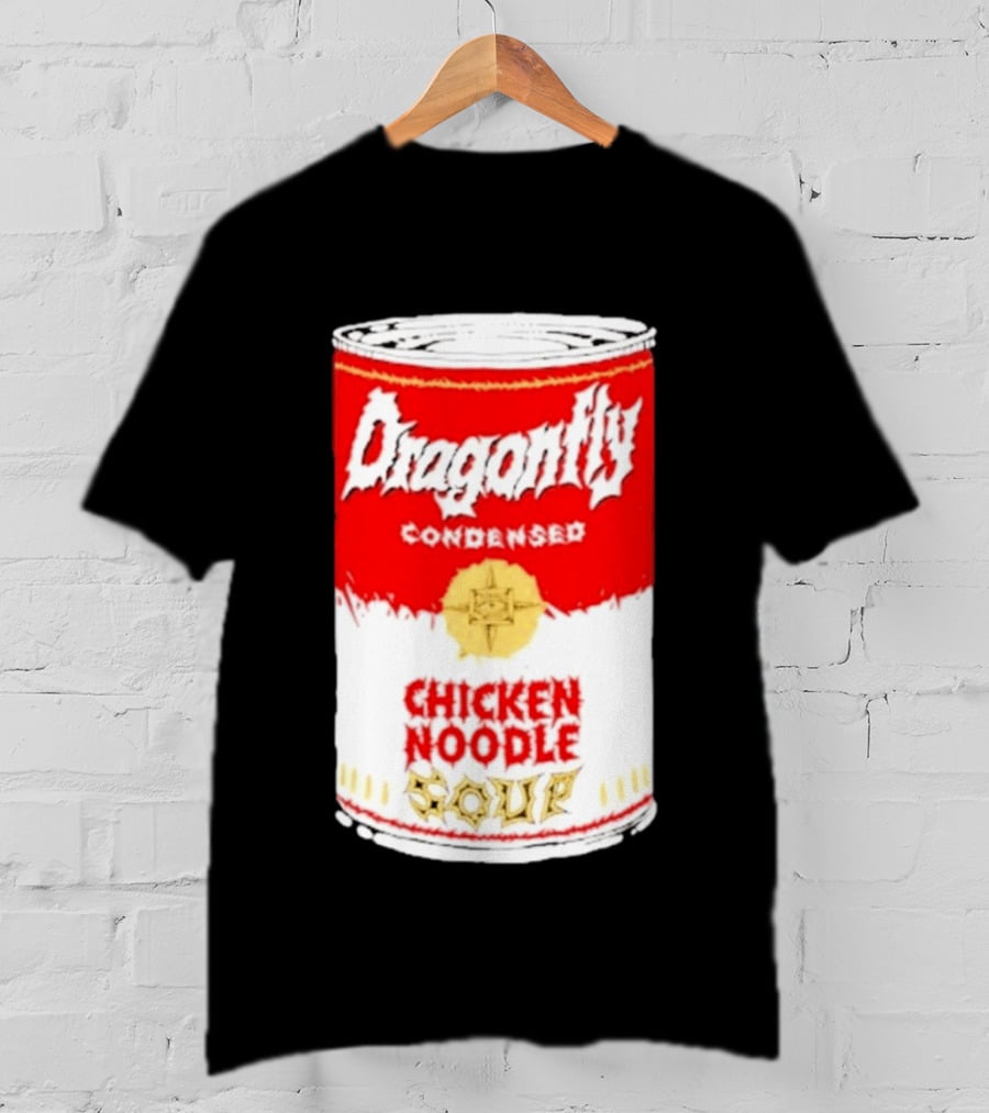 Dragonfly Condensed Chicken Noodle Soup T-Shirt