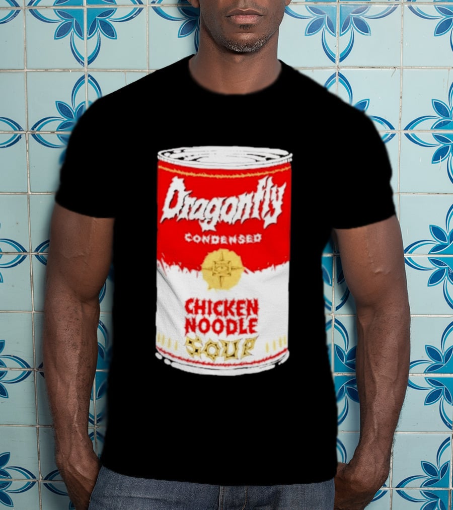 Dragonfly Condensed Chicken Noodle Soup T-Shirt