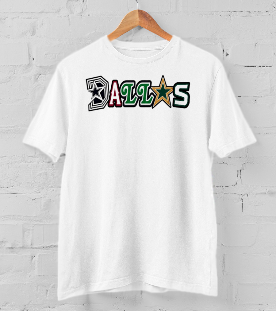 Dallas Texas Rangers Sports Teams Fan T-Shirt