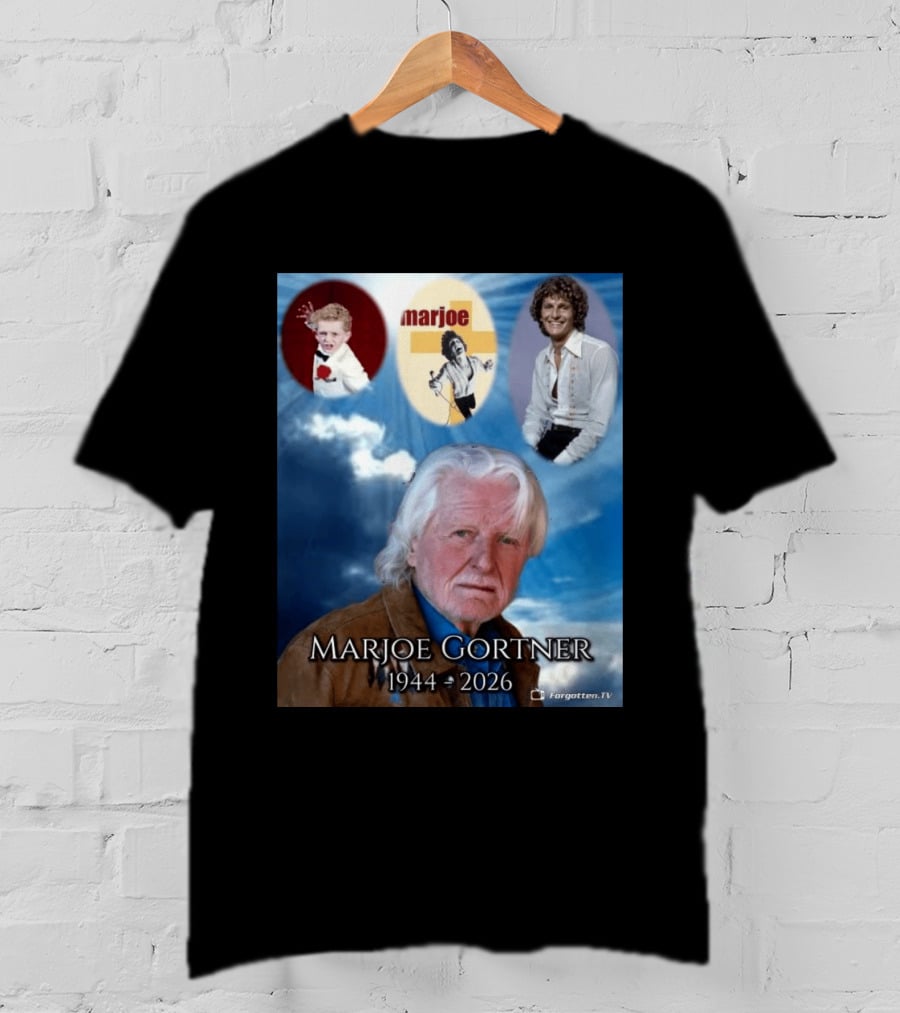 Marjoe Gortner 1944 2026 Forgotten TV Tribute Collage T-Shirt