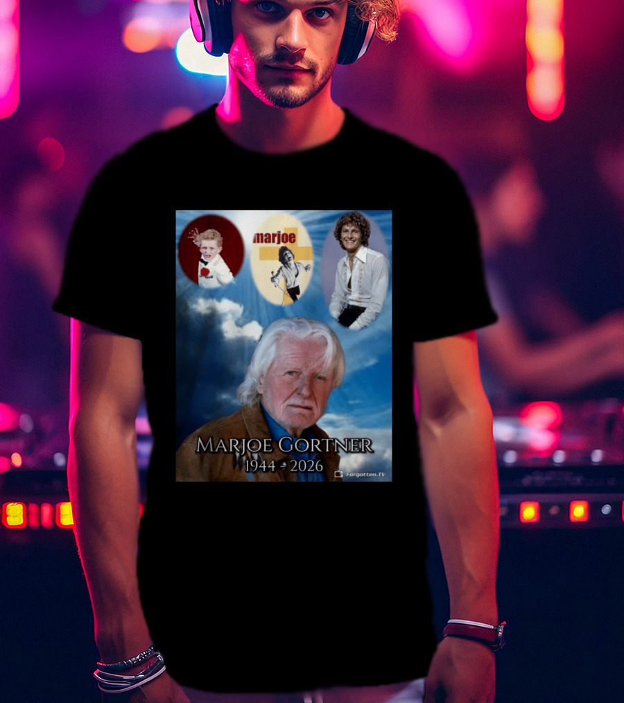 Marjoe Gortner 1944 2026 Forgotten TV Tribute Collage T-Shirt