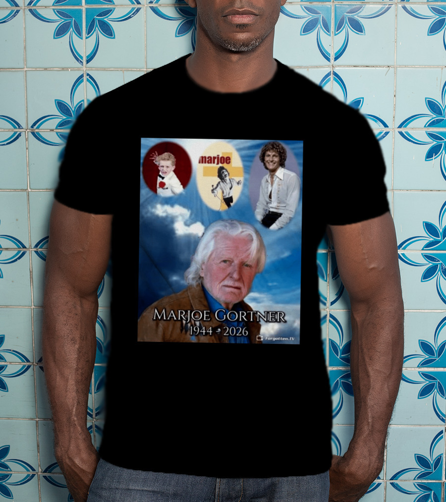 Marjoe Gortner 1944 2026 Forgotten TV Tribute Collage T-Shirt