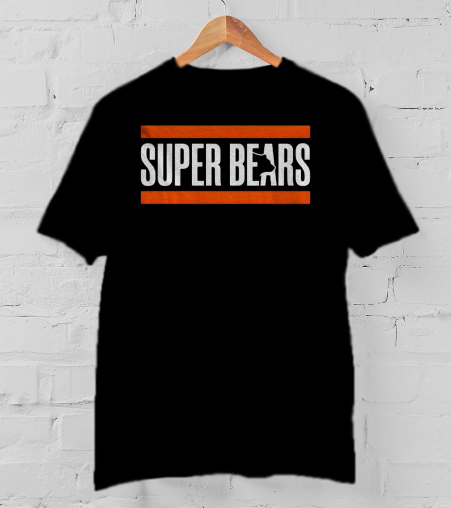 Super Bears Chicago Football Sport T-Shirt