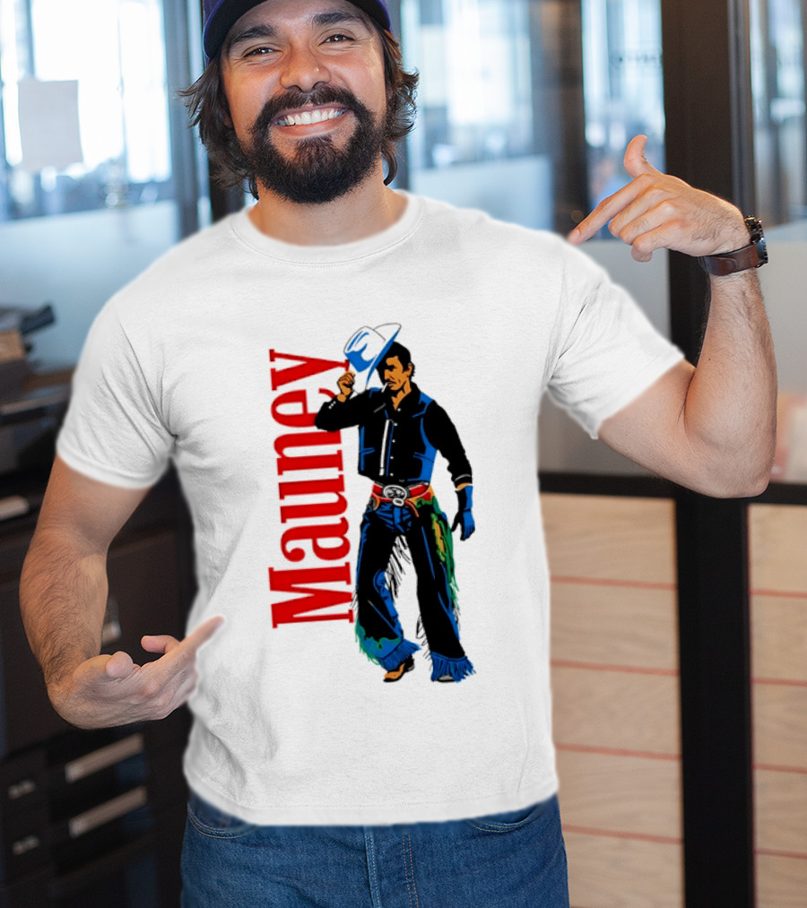 JB Mauney Bull Rider Cowboy Style Western T-Shirt