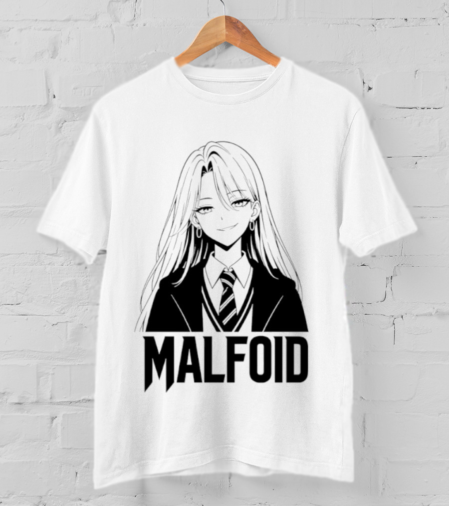 Malfoid Anime Wizard School Manga T-Shirt