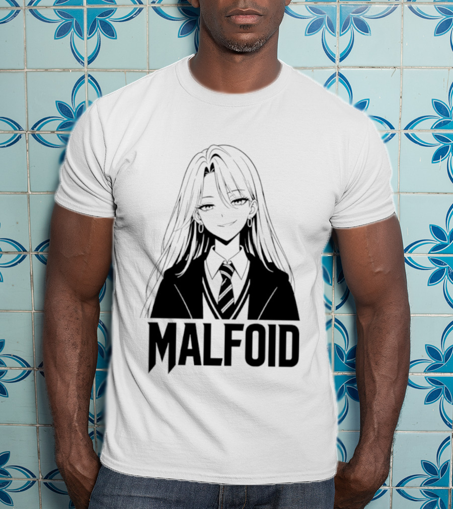 Malfoid Anime Wizard School Manga T-Shirt