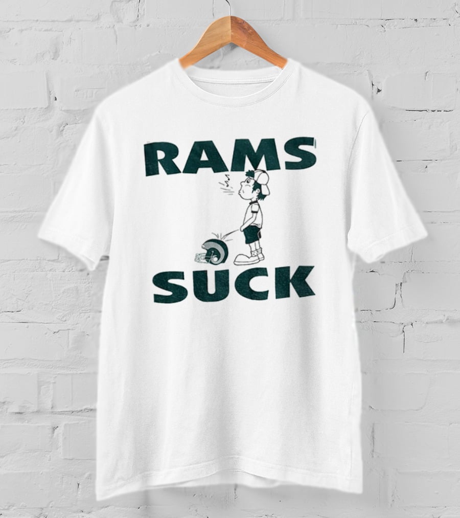 Eagles Beat Rams Peeing On Helmet Rams Suck T-Shirt