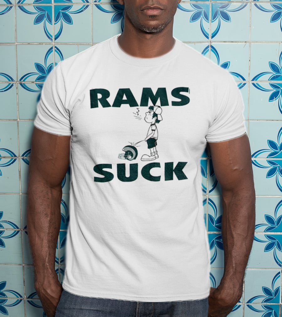 Eagles Beat Rams Peeing On Helmet Rams Suck T-Shirt