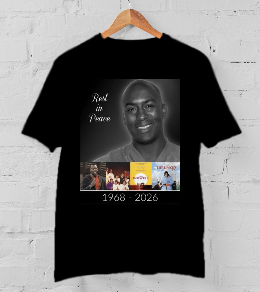 Rest In Peace Reggie McFadden 1968 2026 In Living Color Def Comedy Jam Little Nicky The Inkwell T-Shirt