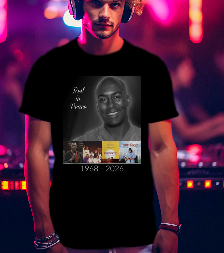 Rest In Peace Reggie McFadden 1968 2026 In Living Color Def Comedy Jam Little Nicky The Inkwell T-Shirt