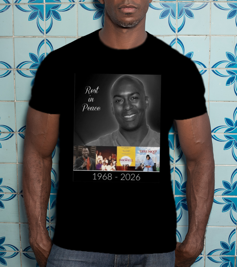 Rest In Peace Reggie McFadden 1968 2026 In Living Color Def Comedy Jam Little Nicky The Inkwell T-Shirt