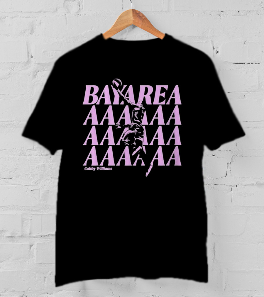 Gabby Williams Bay Areaaaa Basketball Iconic Dunk T-Shirt