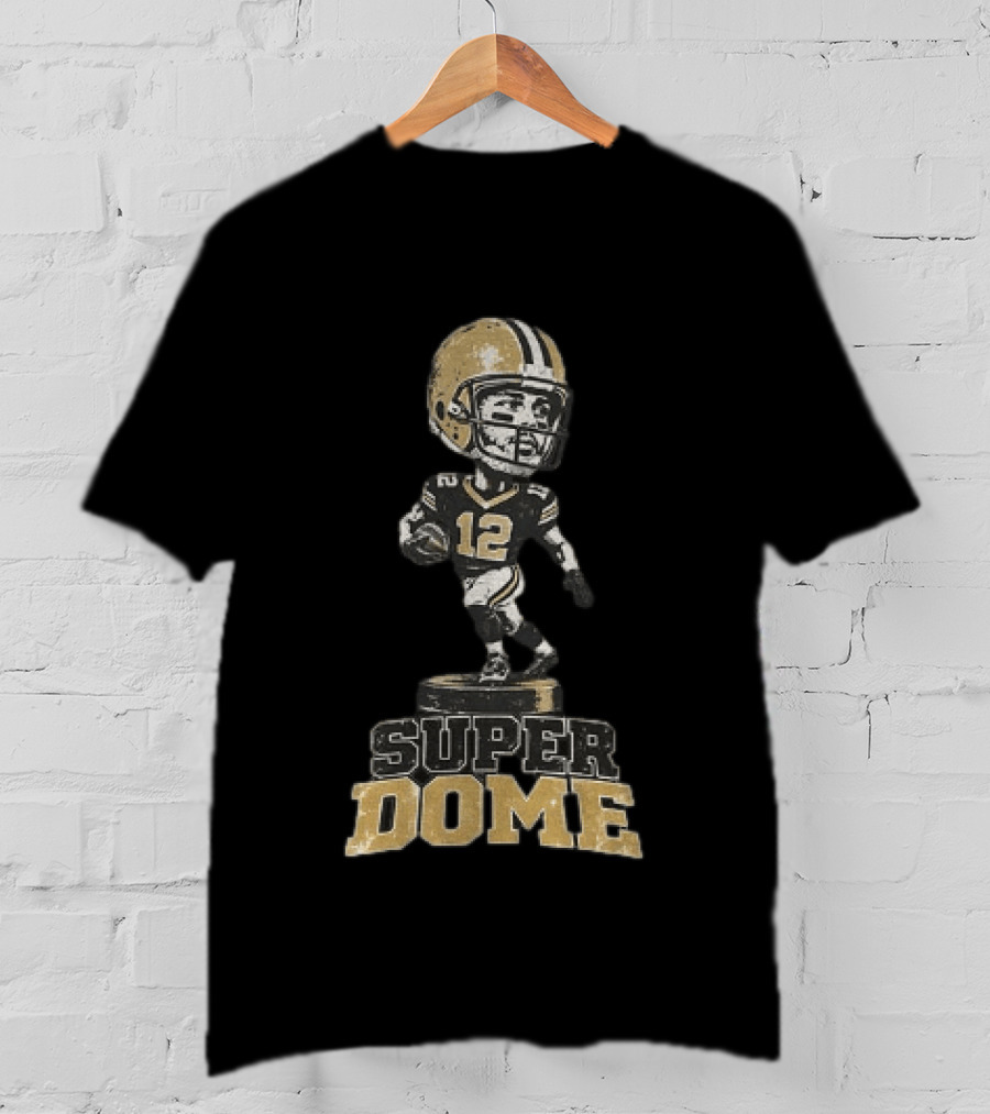 Super Dome Chris Olave New Orleans Saints Football Player #12 T-Shirt
