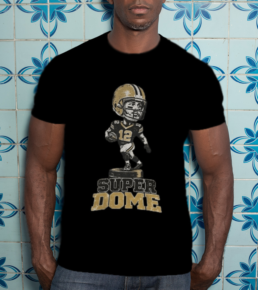 Super Dome Chris Olave New Orleans Saints Football Player #12 T-Shirt