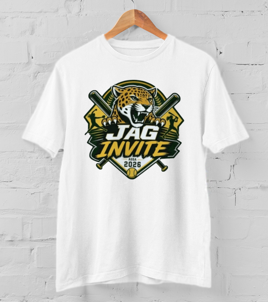 Ashwaubenon AGSA Jag Invite July 10th 12th 2026 Baseball Softball Event T-Shirt