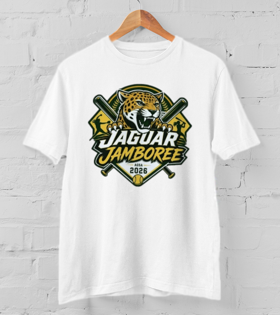 AGSA 2026 Jaguar Jamboree Ashwaubenon Baseball Softball Event T-Shirt