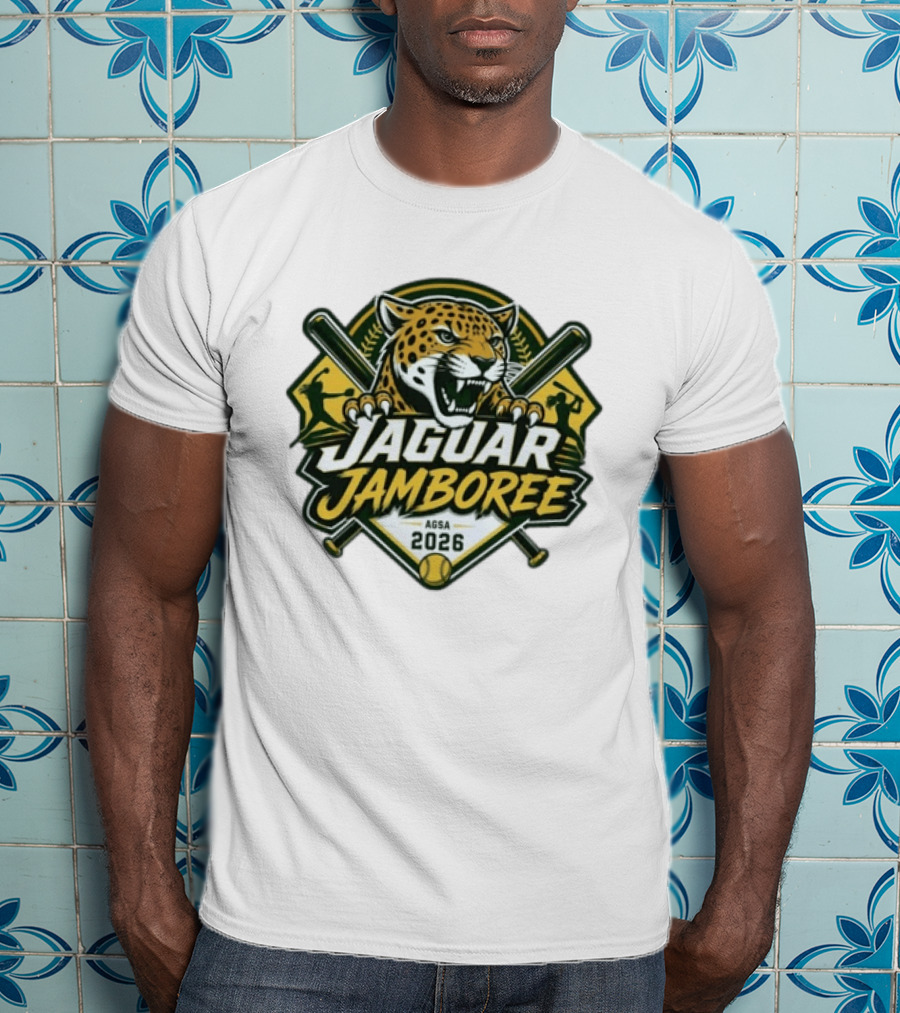 AGSA 2026 Jaguar Jamboree Ashwaubenon Baseball Softball Event T-Shirt