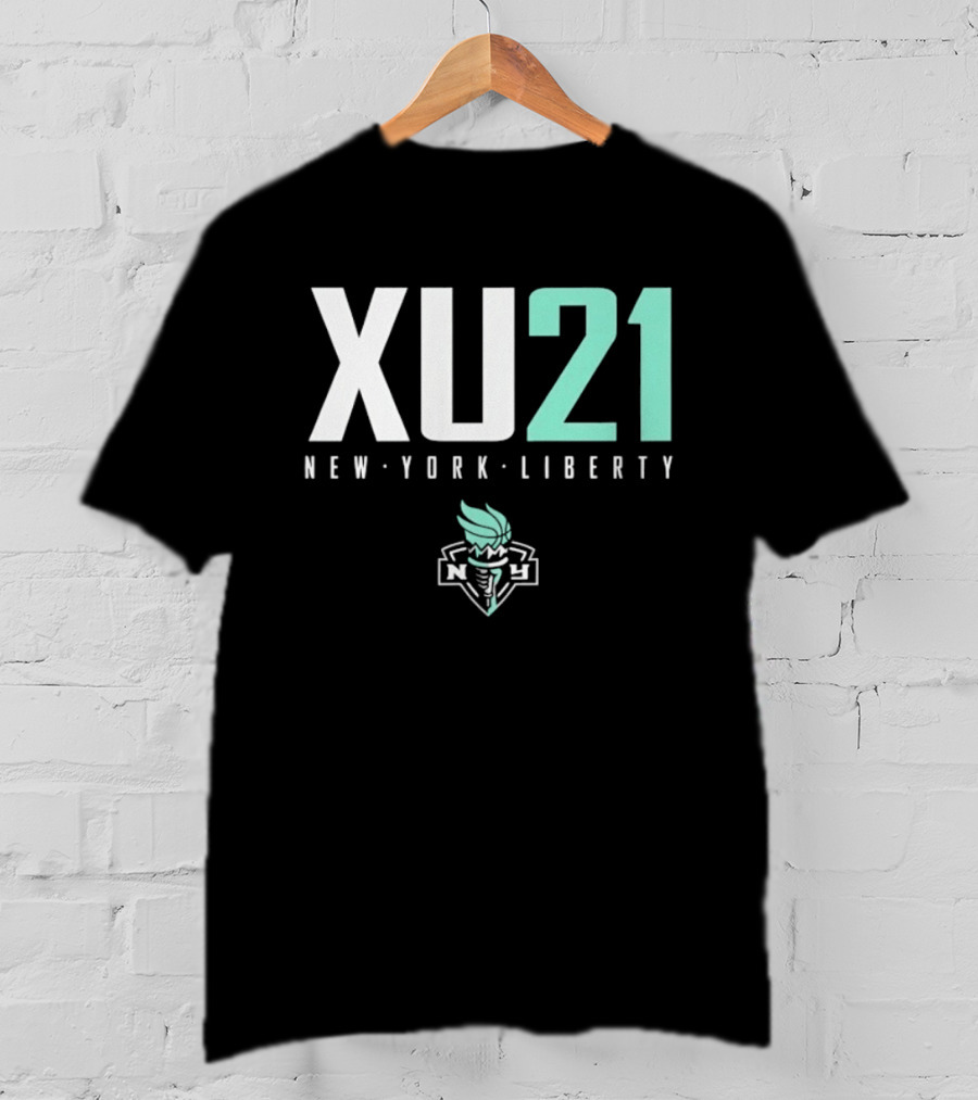 New York Liberty Xu 21 WNBA Basketball T-Shirt