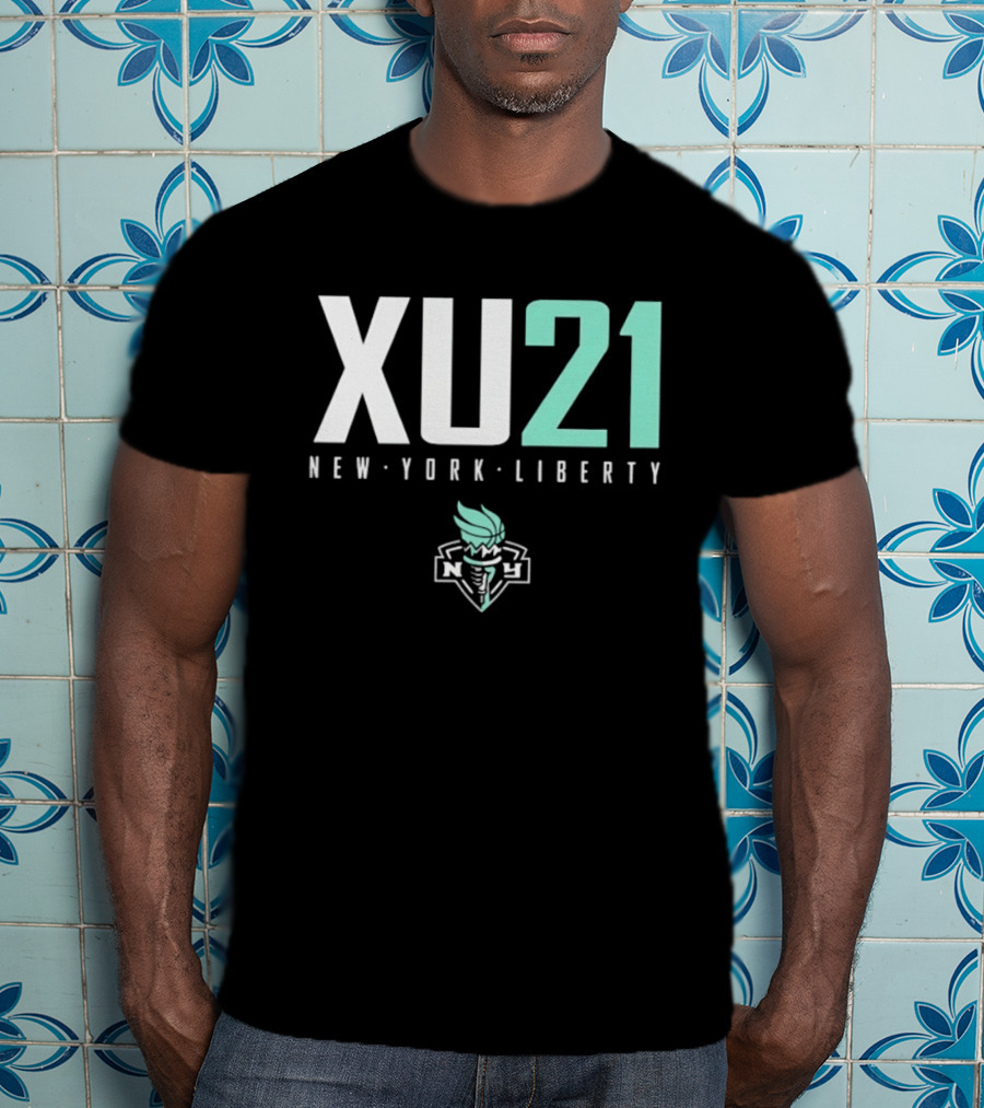 New York Liberty Xu 21 WNBA Basketball T-Shirt
