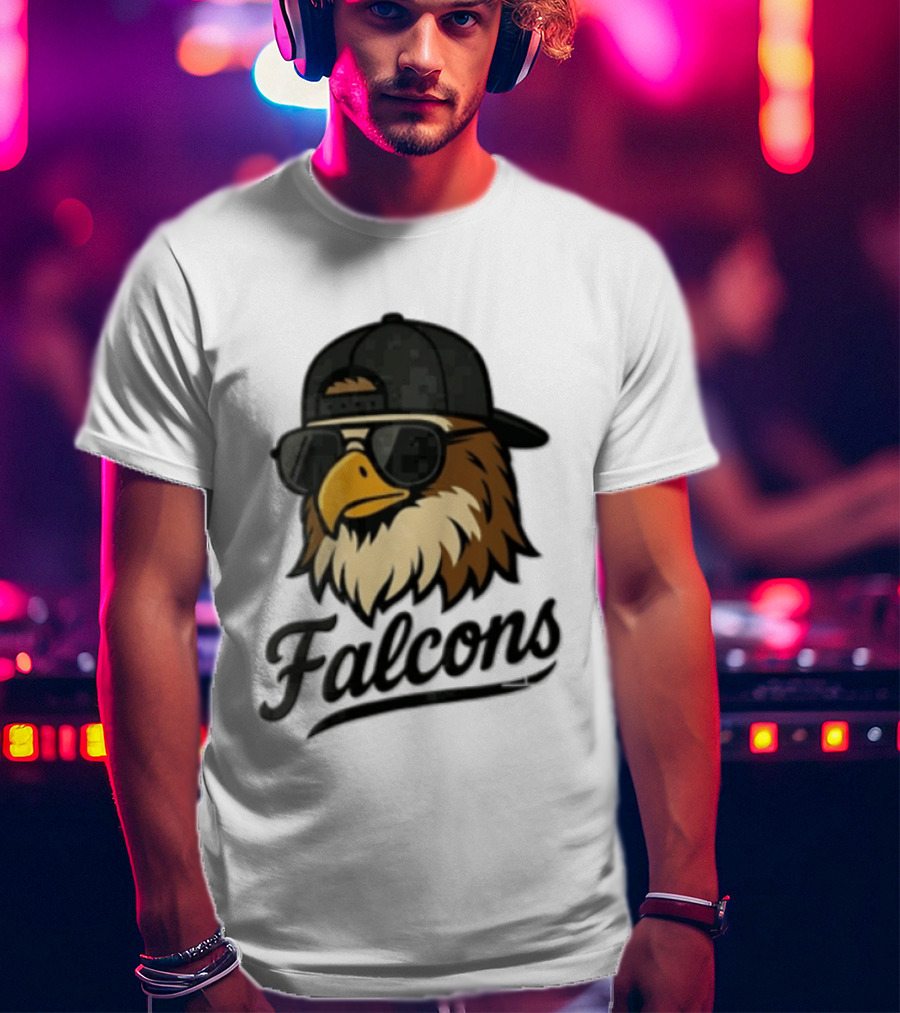 Falcons Eagle Sunglasses Baseball Cap T-Shirt