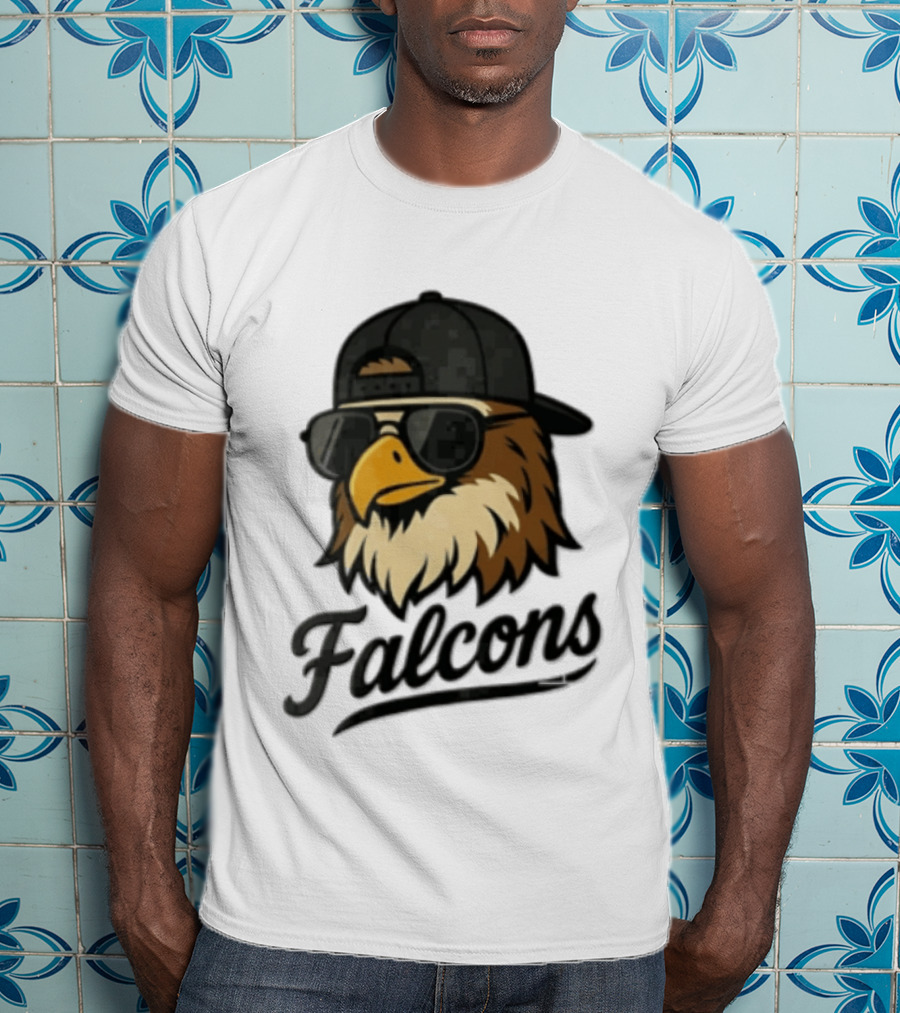 Falcons Eagle Sunglasses Baseball Cap T-Shirt