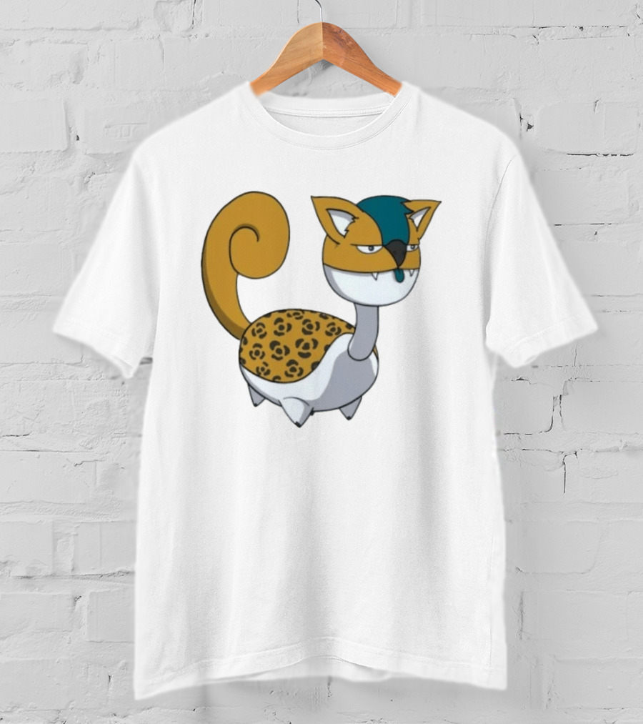 Jacksonville Jaguars Pokemon Fusion Cartoon T-Shirt