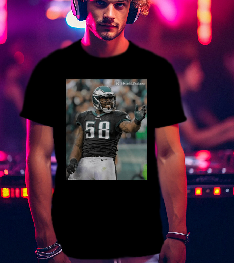 Philadelphia Eagles Legend Trent Cole Happy Birthday Celebration T-Shirt