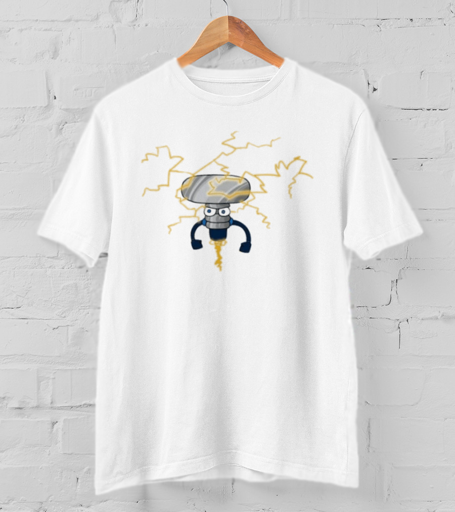 Los Angeles Chargers Electric Pokémon Character Fusion T-Shirt